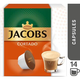 Jacobs | Cafea Cortado, 14 capsule