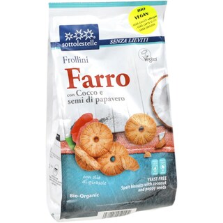 Sottolestelle | Biscuiti bio cocos si mac fara lactoza 300g