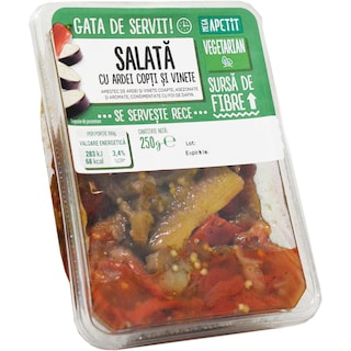 Mega Apetit | Salata cu ardei copti si vinete 250g