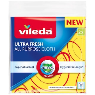 Vileda | Ultrafresh | Lavete universale, 2 bucati
