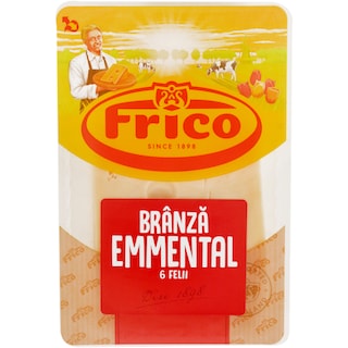 Frico | Branza Emmental, 6 felii 150g