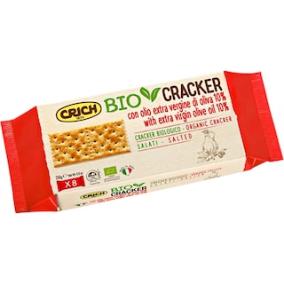 Crich | Crackers sarati cu ulei masline bio 250g