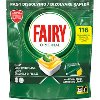 Fairy | Detergent masina de spalat vase, 116 capsule