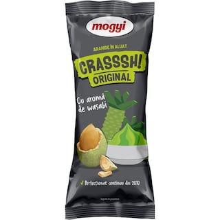 Mogyi | Crasssh! | Arahide in aluat cu aroma de wasabi 60g