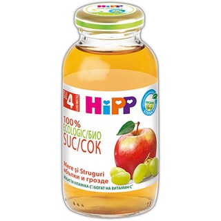 Hipp | Suc de mere si struguri eco 200ml