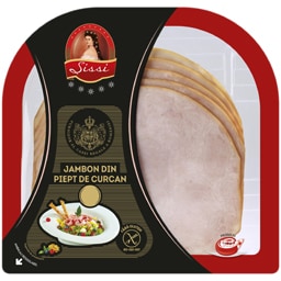 Jambon din piept de curcan feliat 170g