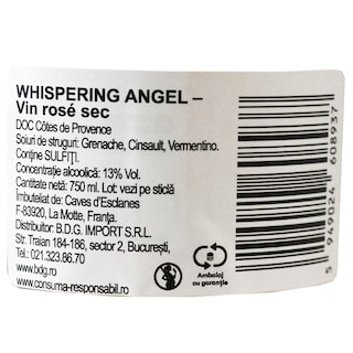 Whispering Angel | Vin roze sec  0.75L