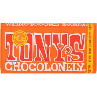 Tony's Chocolonely | Ciocolata cu lapte si caramel sarat 180g