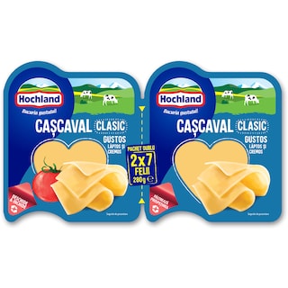 Hochland | Cascaval clasic felii 280g