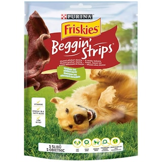 Friskies | Recompense pentru caini Beggin' Strips 120g