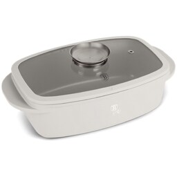 Berlinger Haus | Tava pentru friptura cu capac din sticla si buton pentru aroma