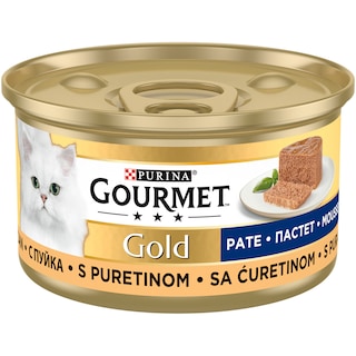 Gourmet | Gold | Hrana pentru pisici adulte Mousse de curcan 85g