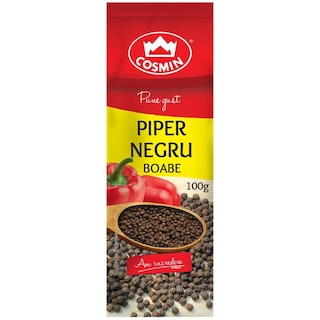 Cosmin | Piper negru boabe 100g