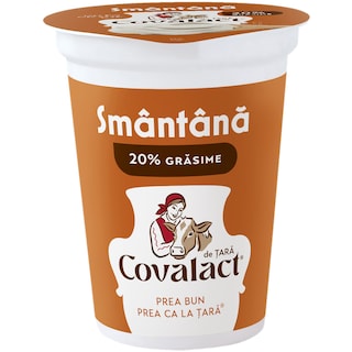Covalact de Tara | Smantana 20% grasime 370g