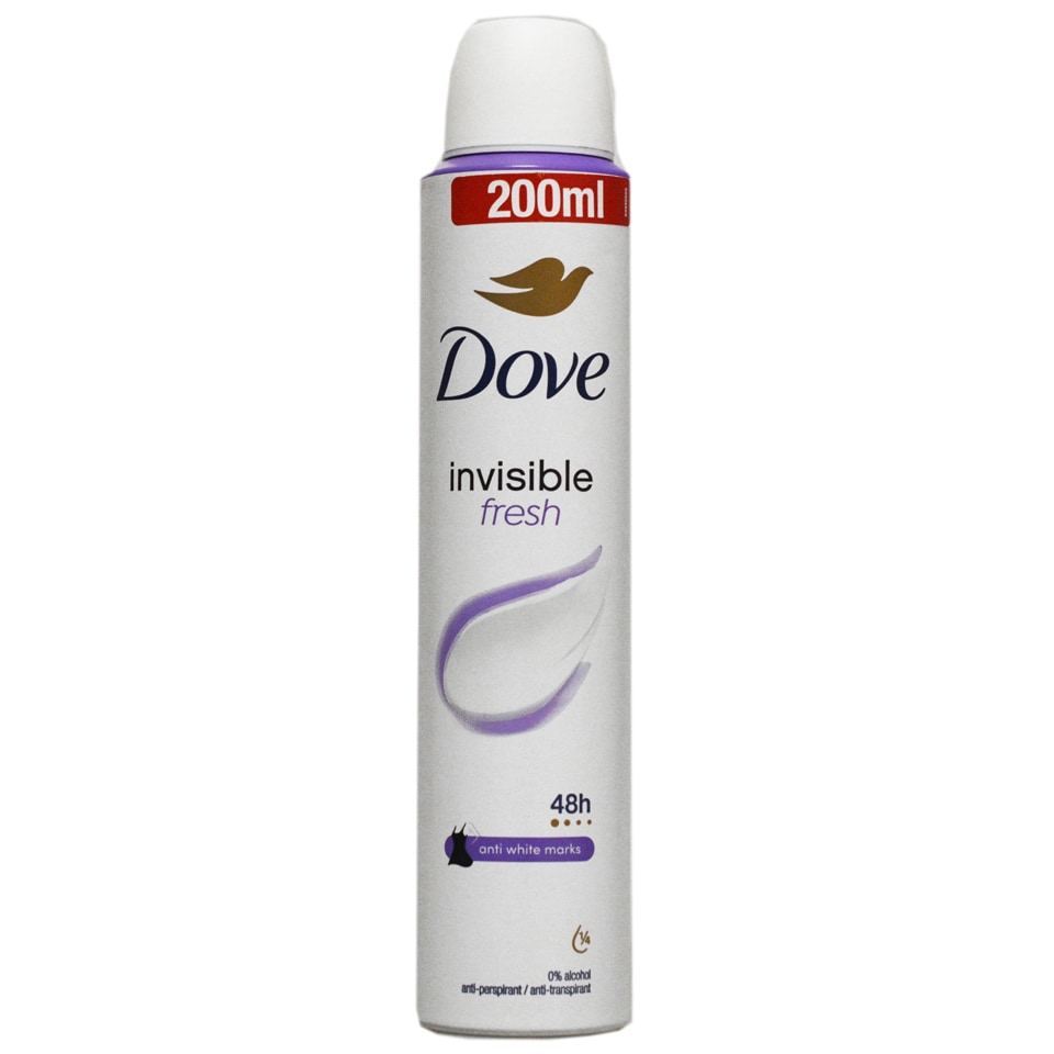 Deodorant Spray Invisible Fresh 200ml