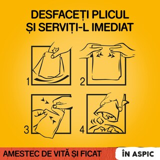 Pedigree | Hrana completa pentru caini adulti cu vita si ficat 100g