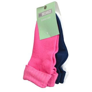 Delhaize | Sosete pentru copii, 3 buc, diverse culori