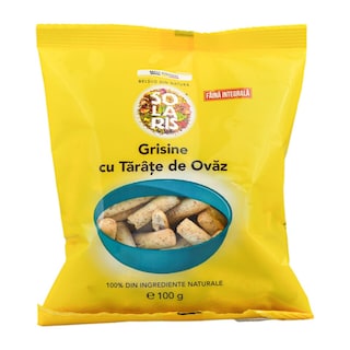 Solaris | Grisine cu tarate de ovaz 100g