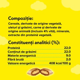 Dreamies | Hrana complementara cu vita pentru pisici adulte si pisoi 60g