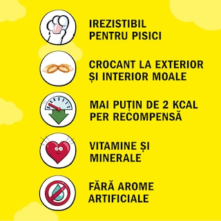 Dreamies | Hrana complementara cu somon si branza pentru pisici adulte si pisoi 60g