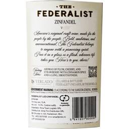 The Federalist | Vin rosu sec Zinfandel 0.75L