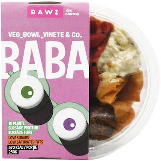RAWZ | Veg Bowl Vinete & Co. Baba 250g