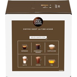 Nescafe | Dolce Gusto | Cafea Cafe au lait Intenso, 16 capsule