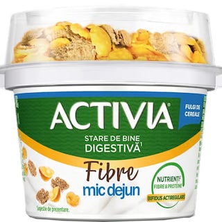 Activia | Iaurt Mic dejun cu fulgi de cereale 163g