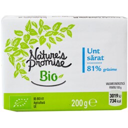 Unt sarat bio 81% grasime 200g