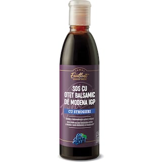 Excellent | Sos cu otet balsamic de Modena, cu struguri 250ml