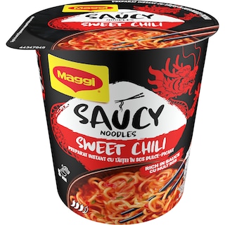 Maggi | Magic Asia | Preparat instant cu taitei in sos dulce-picant 75g