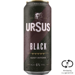 Ursus | Black | Bere neagra 0.5L