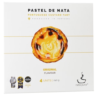 Nata Pura | Pastel de nata 4x60g