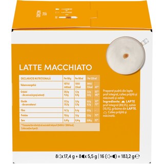 Nescafe | Dolce Gusto | Cafea Latte Macchiato, 8 bauturi