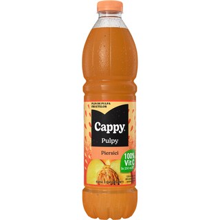 Cappy Pulpy | Bautura racoritoare cu piure si bucati de piersici 1.5L