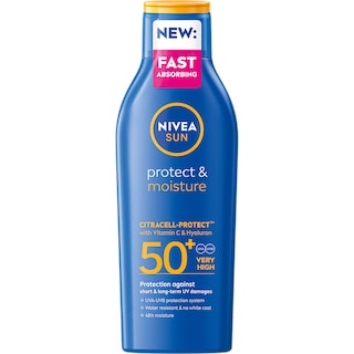 Nivea Sun | Lotiune protectie solara Protect & Moisture SPF 50 200ml