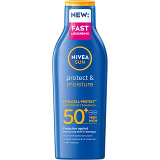 Nivea Sun | Lotiune protectie solara Protect & Moisture SPF 50 200ml