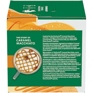 Starbucks | Cafea Caramel Macchiato, 2x6 capsule