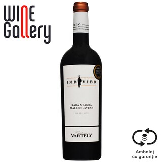Vartely | Individo | Vin rosu sec Rara Neagra, Malbec, Syrah 0.75L