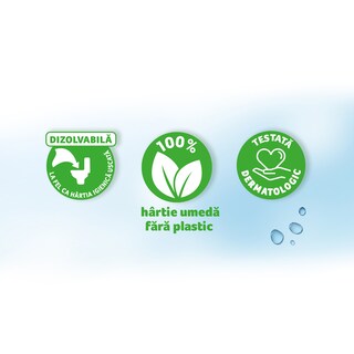 Zewa | Hartie igienica umeda pentru copii, 42 bucati