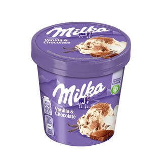 Milka | Inghetata Vanilla & Chocolate 425ml