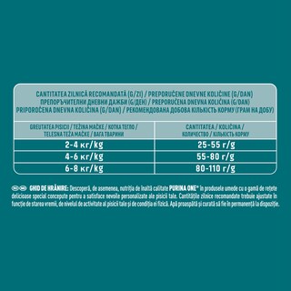 Purina One | Hrana uscata pentru pisici Indoor, cu carne de curcan 1.5kg