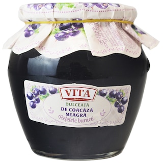 Vita | Dulceata de coacaze negre 680g
