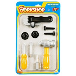 Zapp Toys | Set unelte pentru constructie, 9 piese, diverse modele