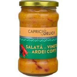 Salata de vinete cu ardei copti 300g