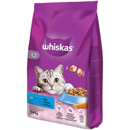 Whiskas | Hrana uscata pentru pisici, cu ton 1.4kg