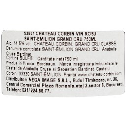 Chateau Grand Corbin | Vin rosu 0.75L