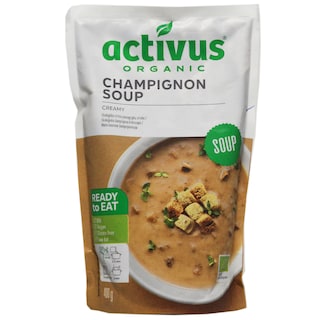 Activus | Supa crema de ciuperci, bio 400g