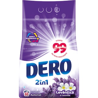 Dero | 2in1 | Detergent automat Levantica si iasomie 6kg