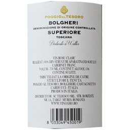 Dedicatato a walter | Vin rosu Cabernet Franc 0.75L